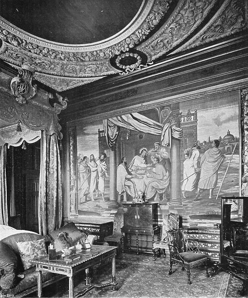 The State Bedroom (b  /  w photo)