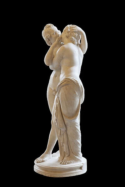 Statue of Cupid and Psyche (marble)