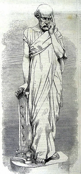 Statue of Socrates, 1860