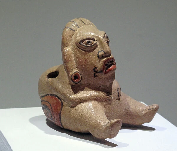 Statuette, Tikal, Late Classic Period, 600-900 AD (ceramic)