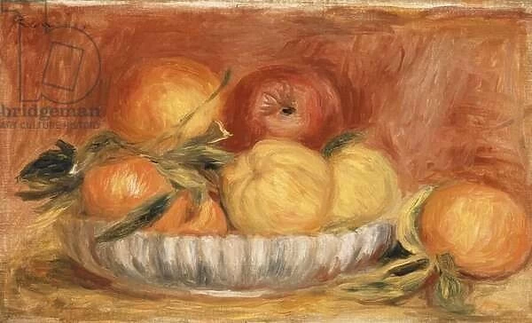 Still-life with Apples and Oranges; Nature Morte aux pommes et oranges