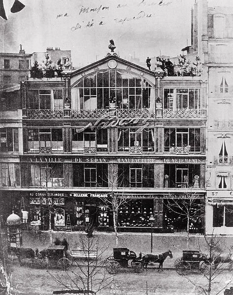 Studio of Nadar at 35 Boulevard des Capucines, Paris, c. 1855 (b  /  w photo)