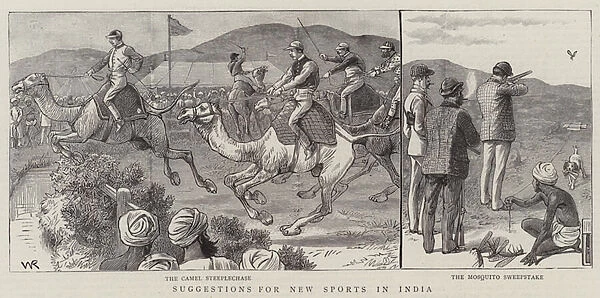 Suggestions for New Sports in India (engraving)