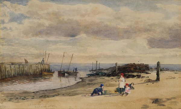 A Summer Day, 19th century (w  /  c)