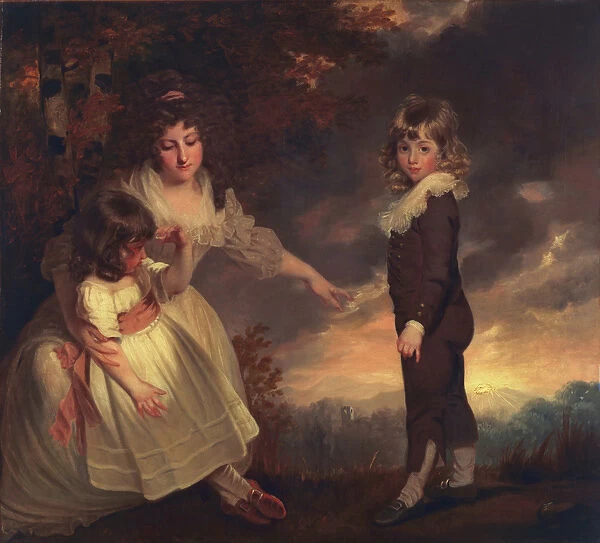 Susannah, Philip Lake, and Maria Godsal: The Godsal Children, 1789 (oil on canvas)