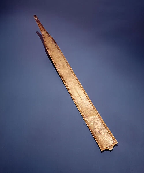 Sword hilt, from Ballyshannon Bay, County Donegal (bronze)