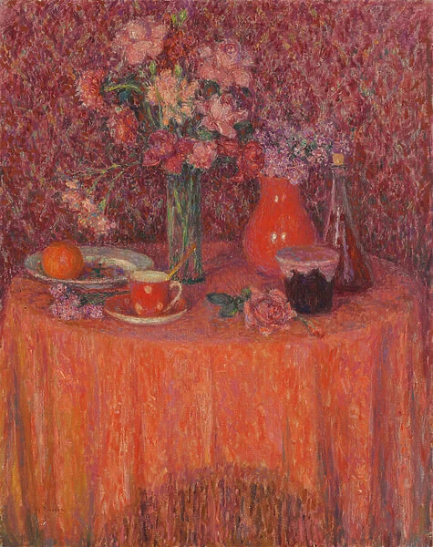 The Table, Harmony in Red; Le Table, Harmonie Rouge, 1927 (oil on canvas)