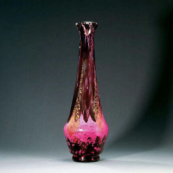 Tall vase, c. 1920 (glass)