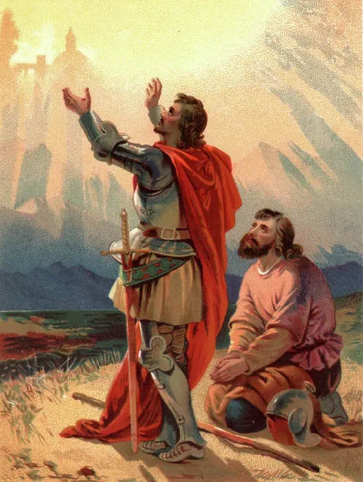 Framed Print : Pilgrim's Progress Print: Christian vs Apollyon Framed Print : Pilgrim's Progress Print: Christian vs Apollyon