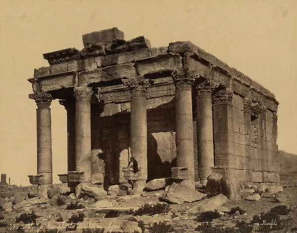 The Temple of Bel or Baal Shamin, Palmyra, c. 1875 ( photo)