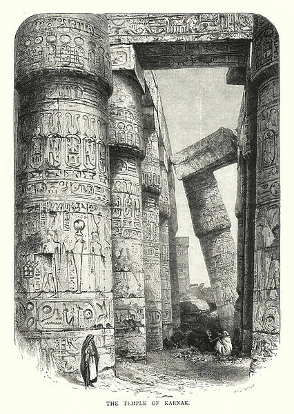 The Temple of Karnak (engraving)