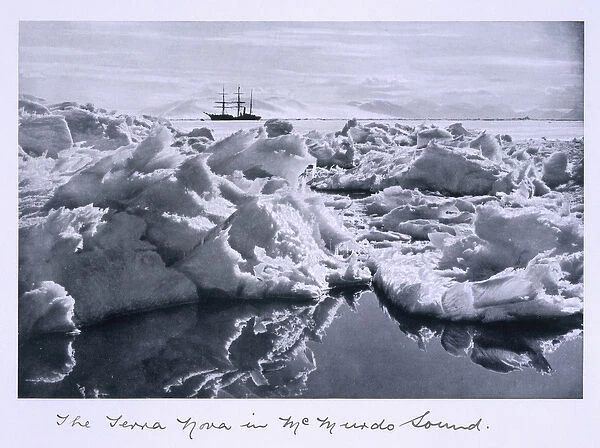 The Terra Nova in the Mc Murdo Sound, from Scott