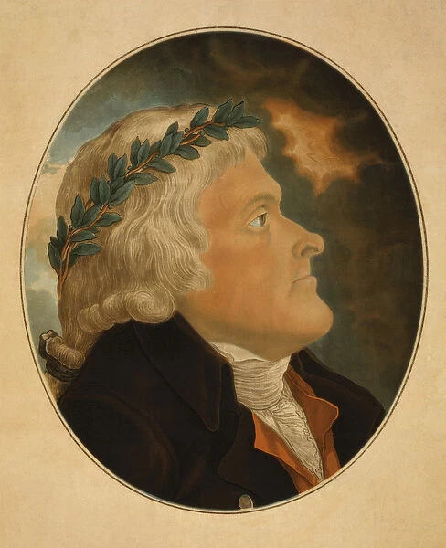 Thomas Jefferson, engraved by Michael Sokolnicki (1760-1816) (aquatint)
