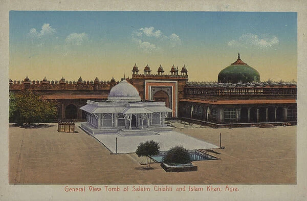 Tombs of Salim Chishti and Islam Khan, Agra, India (photo)