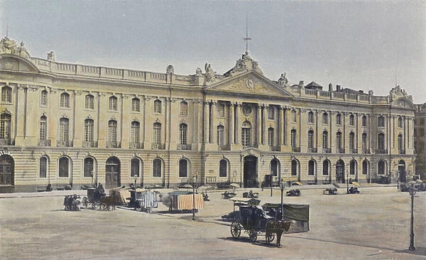 Toulouse, Capitole, Facade principale sur la Place (colour photo)