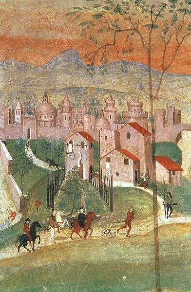 The Town of Prato (fresco)