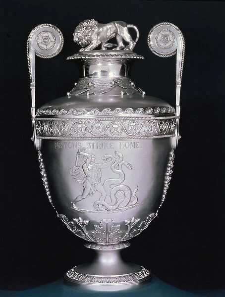 Trafalgar Vase, designed by John Flaxman (1755-1826), made by Digby Scott