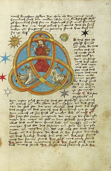 The Trinity, c.1464 (w / c & ink)