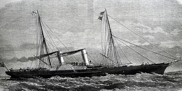 The Trinity House yacht 'Galatea', 1850