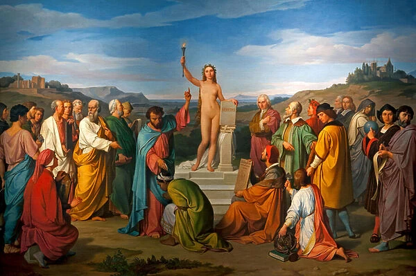 The triumph of Truth. 19th century (oil on canvas)