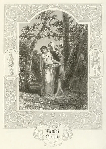 Troilus and Cressida, Act III, scene ii (engraving)