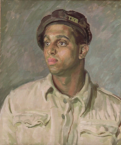 Trooper O.G Govan, 1941 (oil on canvas)