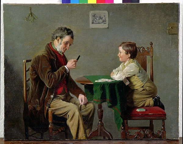 Trumped!, 1862 (oil on canvas)