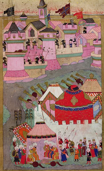 TSM H.1524 Siege of Vienna by Suleyman I (1494-1566) the Magnificent, in 1529