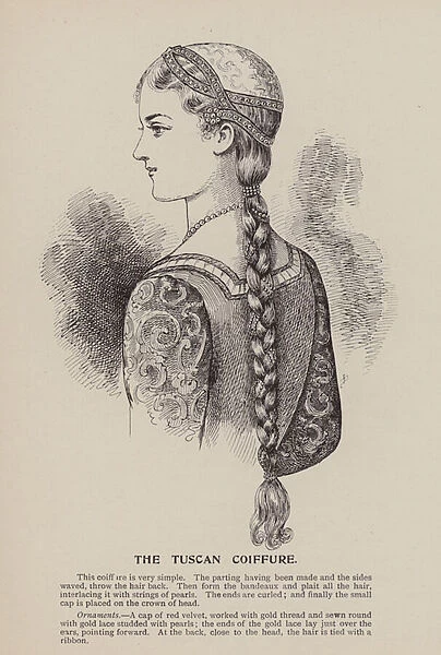 The Tuscan Coiffure (engraving)