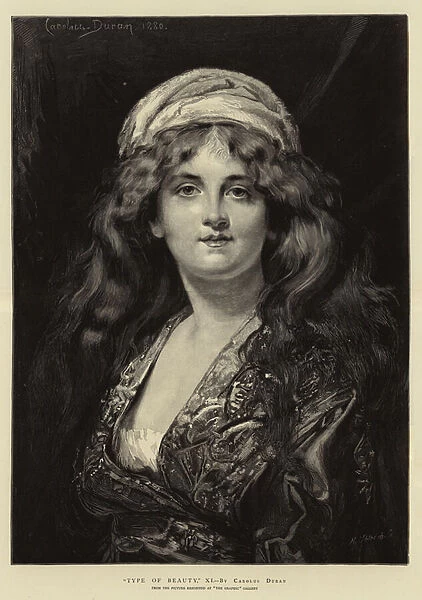 'Type of Beauty, 'XI (engraving)