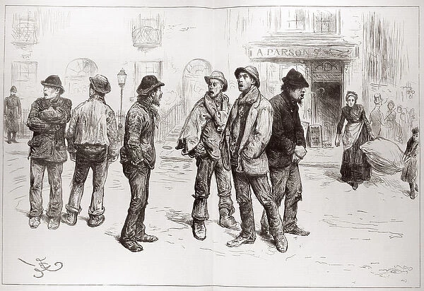The Unemployed of London: We ve Got No Work to Do, from The Illustrated