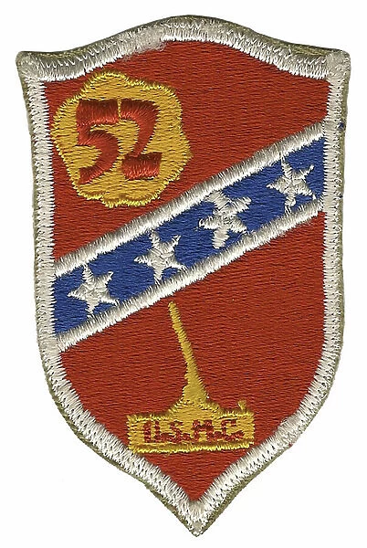 United States, US Marines Corps 52nd Defense Battalion Shoulder patch