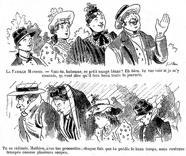 The vagaries of the weather, 1893 (illustration)