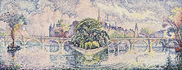 The Vert Galant Garden; Le Jardin du Vert Galant, c. 1928 (oil on canvas)