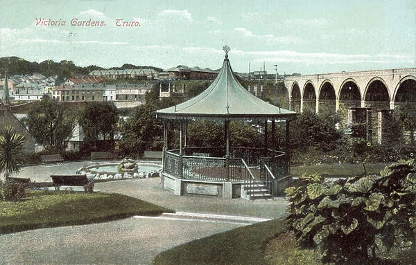 Victoria Gardens, Truro (colour photo)
