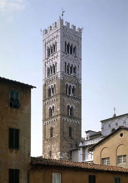 View of the bell tower, 13th century