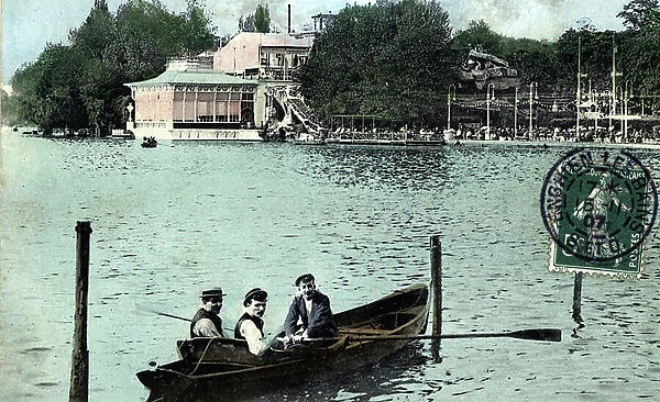 View of the casino of Enghien les Bains, 1907 (photo)