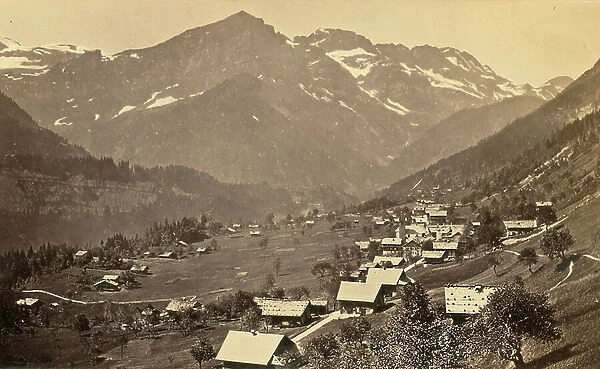 View of Champery, in the Val-d'Illiez