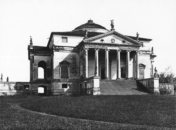 View of the facade, c. 1566-67 (b  /  w photo)