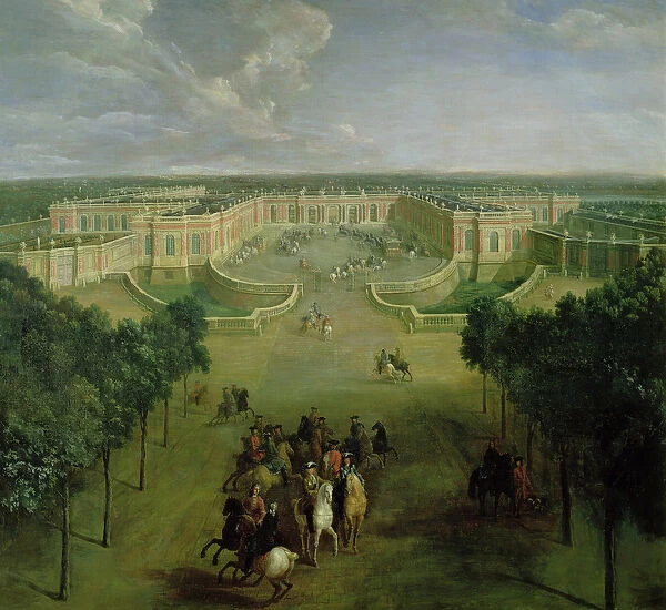 View of the Grand Trianon, 1722 (oil on canvas)