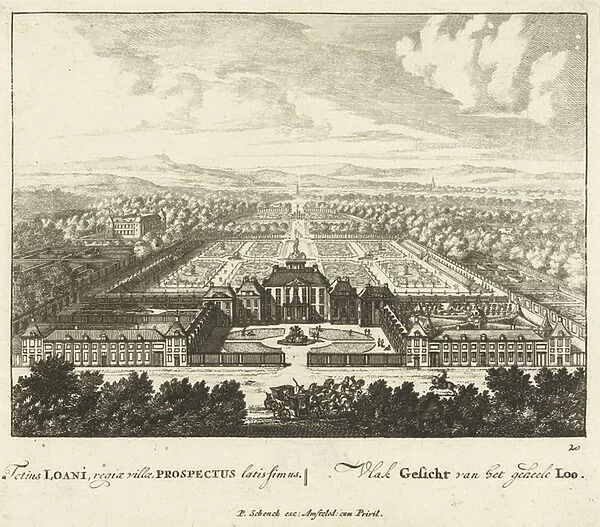 View of Het Loo Palace, 1694-97 (engraving)