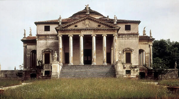 Villa Capra, called la Rotonda, by architect Andrea di Pietro della Gondola called