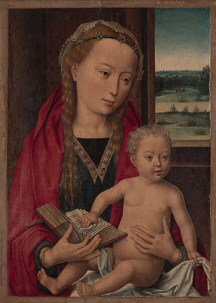 Virgin and Child, c. 1490-94 (oil on wood)