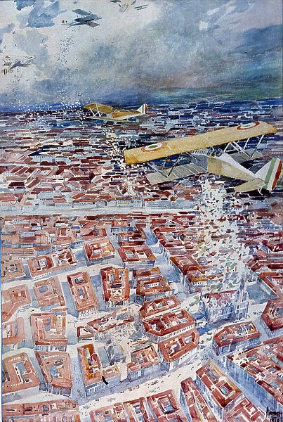 Vol au dessus de Vienne de Gabriele D annunzio (1863 - 1938)