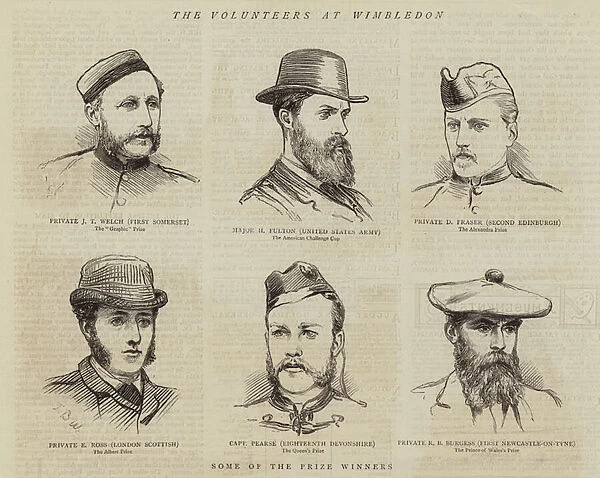 The Volunteers at Wimbledon (engraving)