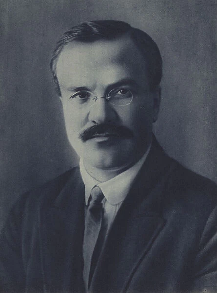 Vyachesav Molotov, Soviet politician, diplomat and Foreign Minister (b  /  w photo)