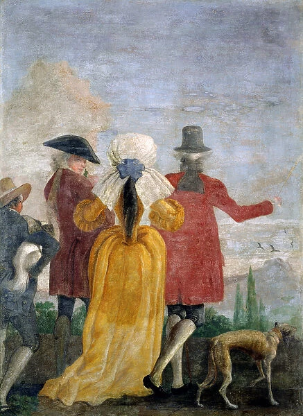 The Walk, c. 1791 (oil on canvas)