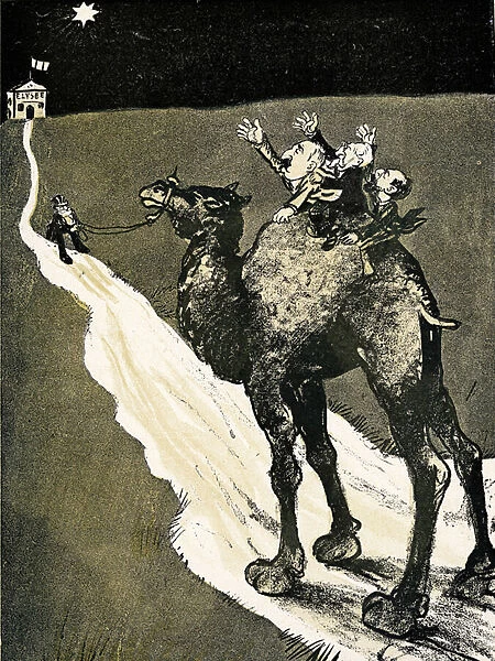 The Walk to the Star, 1905. (litho)