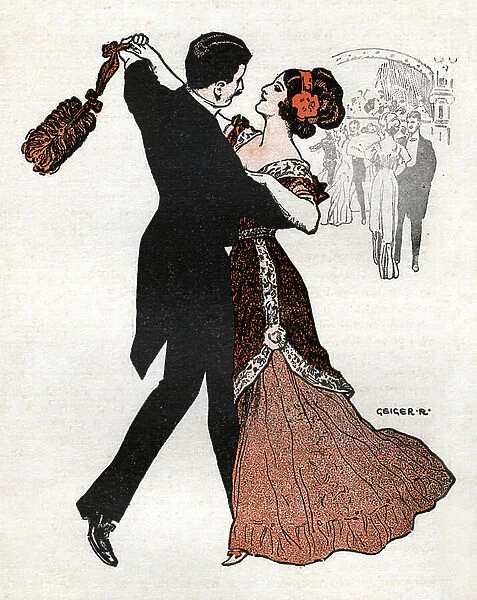 The Waltz, c. 1910 (illustration)
