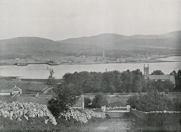 Warrenpoint, from Omeath, on the Opposite Side of Carlingford Lough (b  /  w photo)